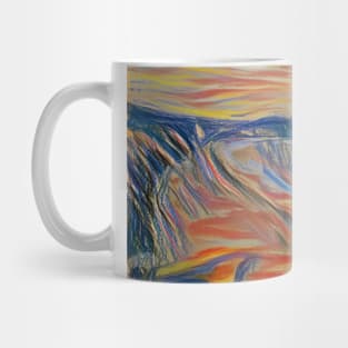 cliff and sea Mug